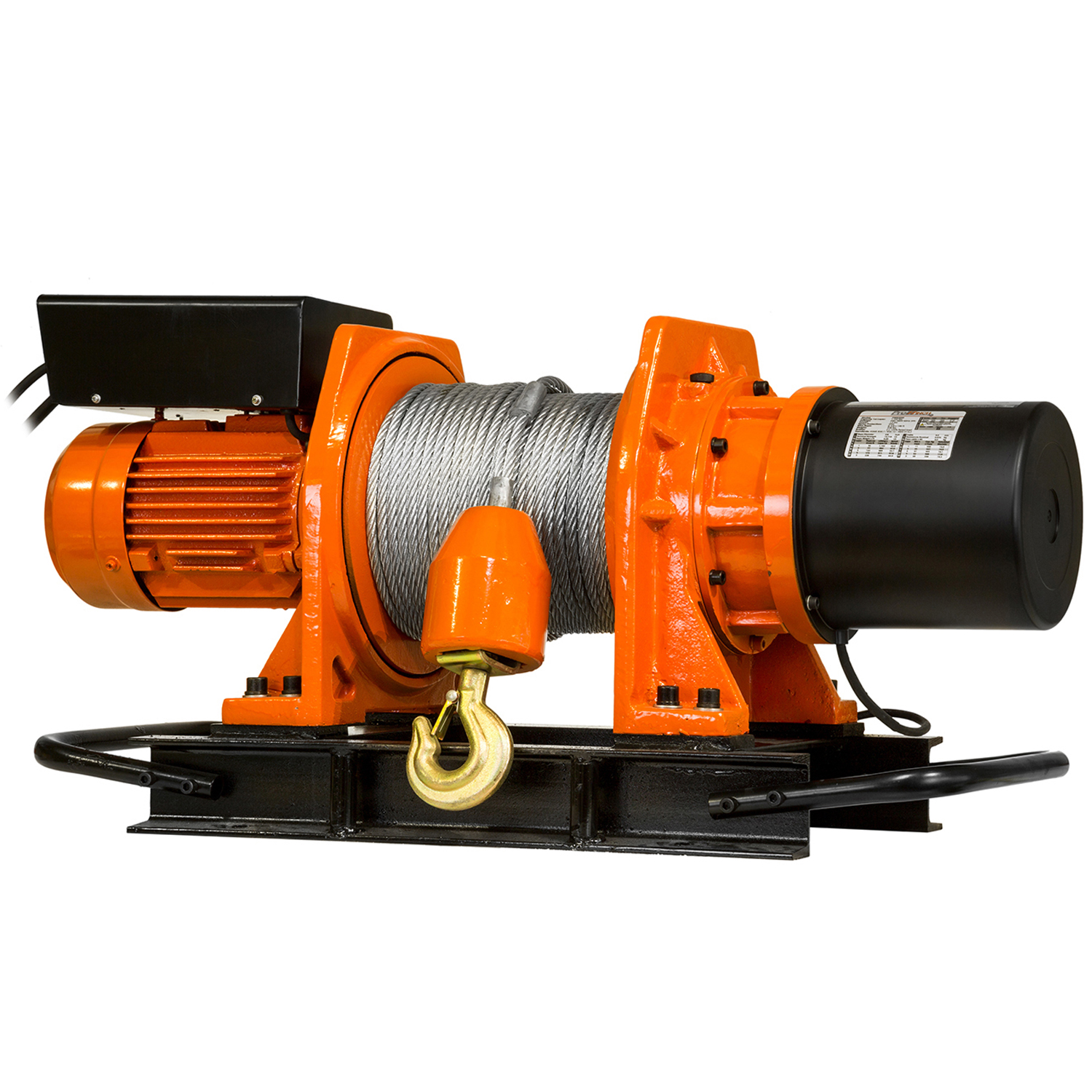 Prowinch 1/2 ton Industrial Electric Winch Heavy Duty with Wire Rope 220/240V