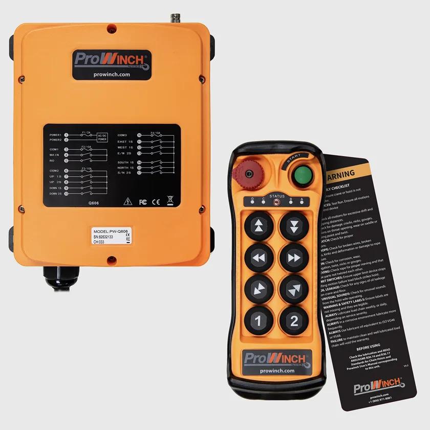 Channels Single Speed Wireless Remote Control Multi voltage