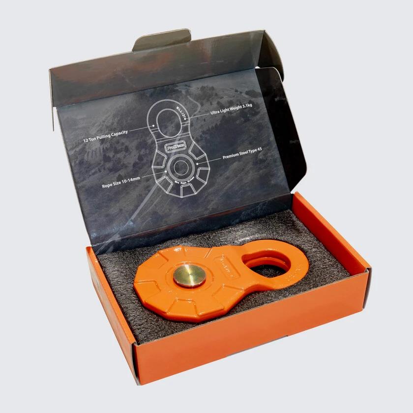 Prowinch 12 ton Winch Snatch Block Towing Pulley 26,400 lb