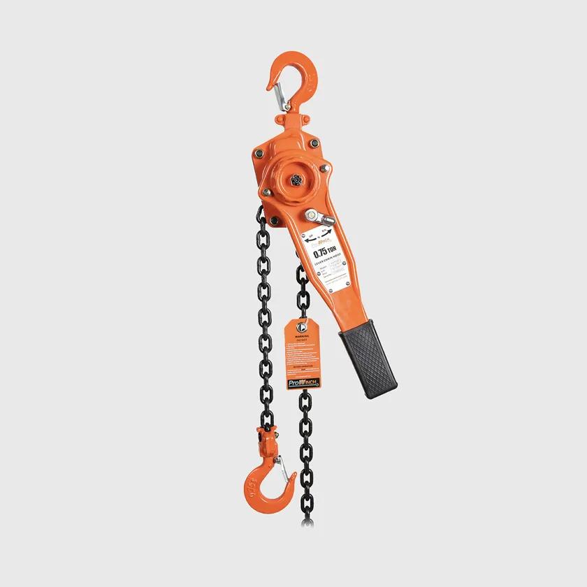 prowinch PWYAL075 3/4 Ton Mini Lever Block Chain Hoist Ratchet 1500 lbs ...
