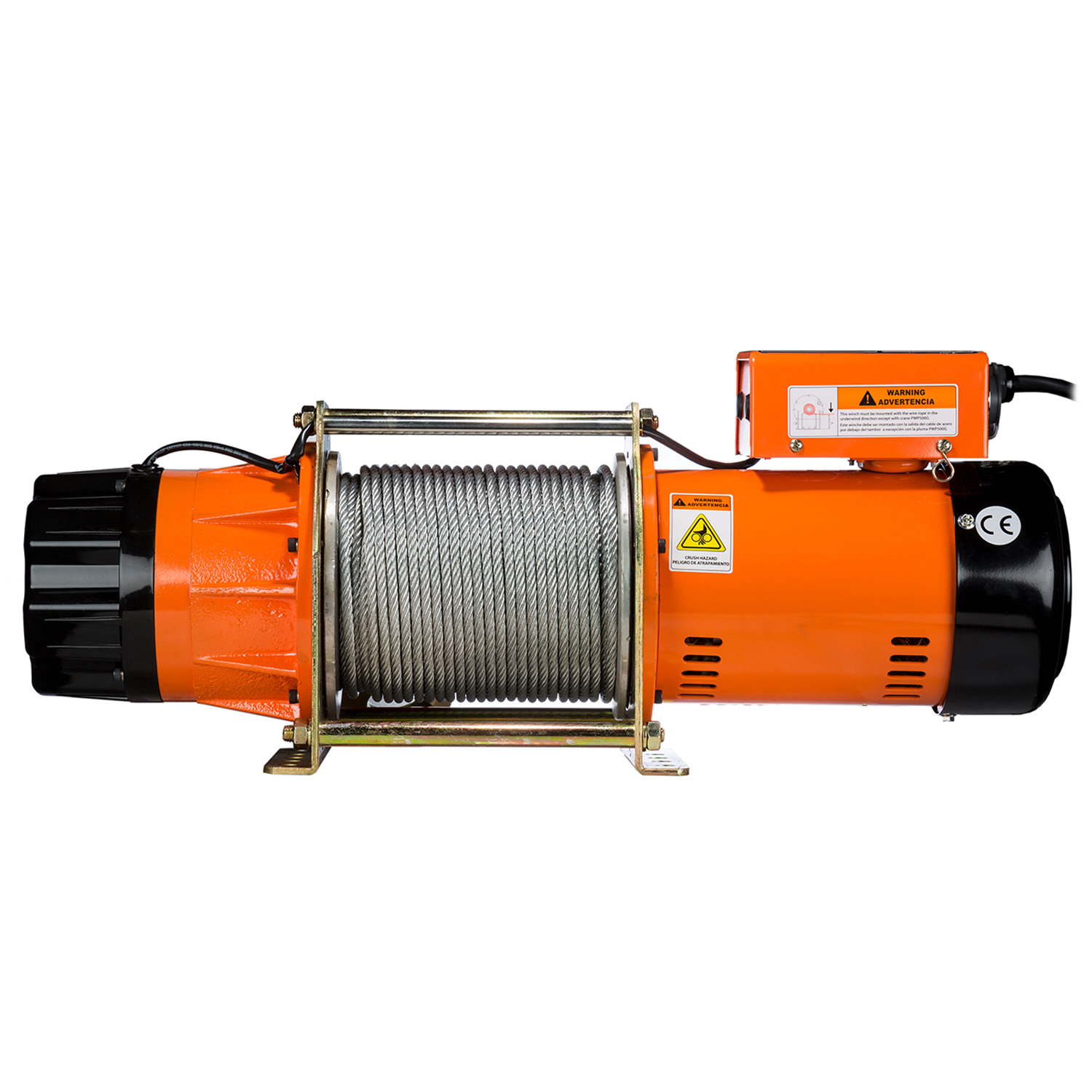 Malacate (winch) eléctrico para uso industrial 1000 kg con 58 mts de cable  trifásico 220V - AmbarCargo