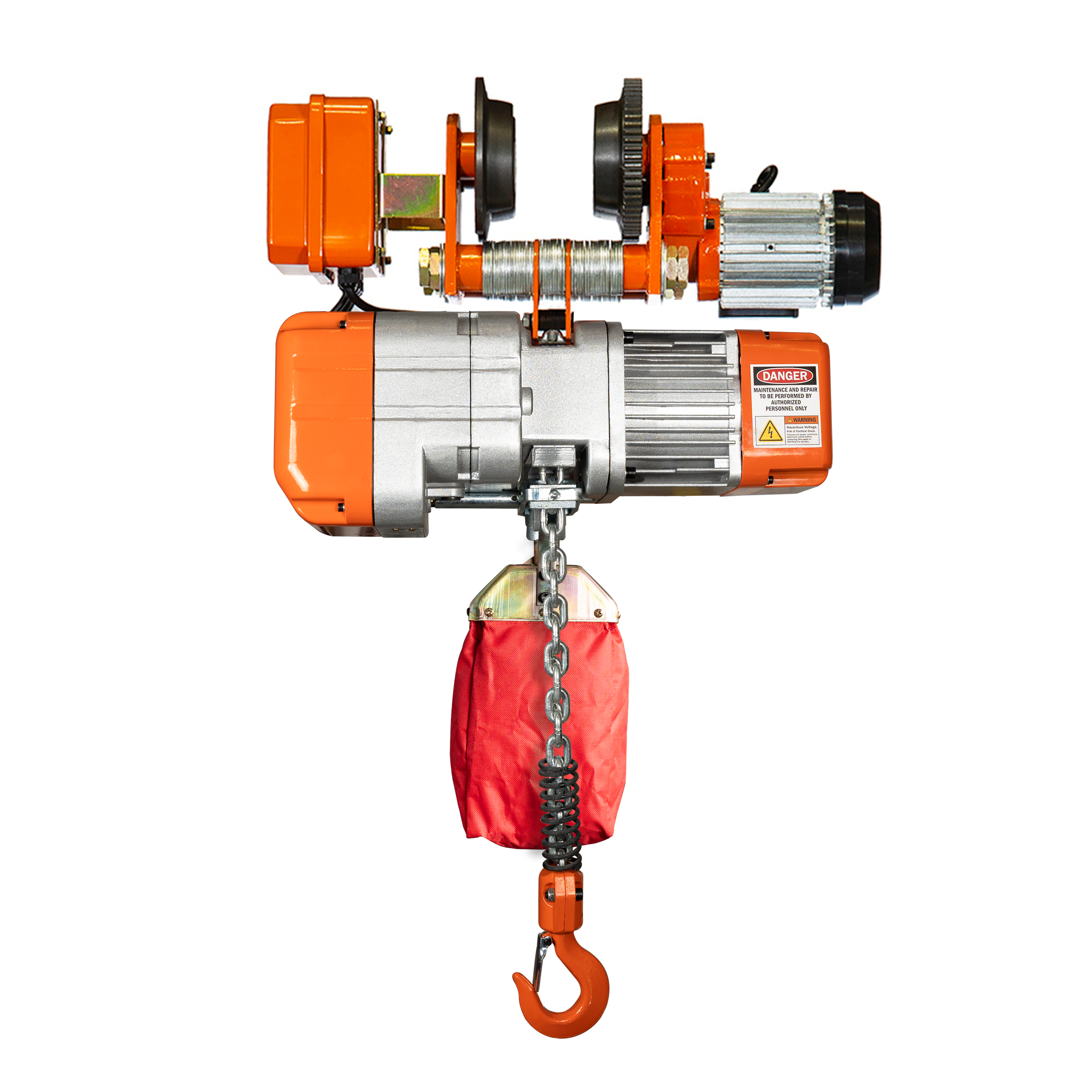 Prowinch 1/2 Ton Electric Chain Hoist Power Trolley 20 ft. G80 Chain M3/H2 110~120V Wireless