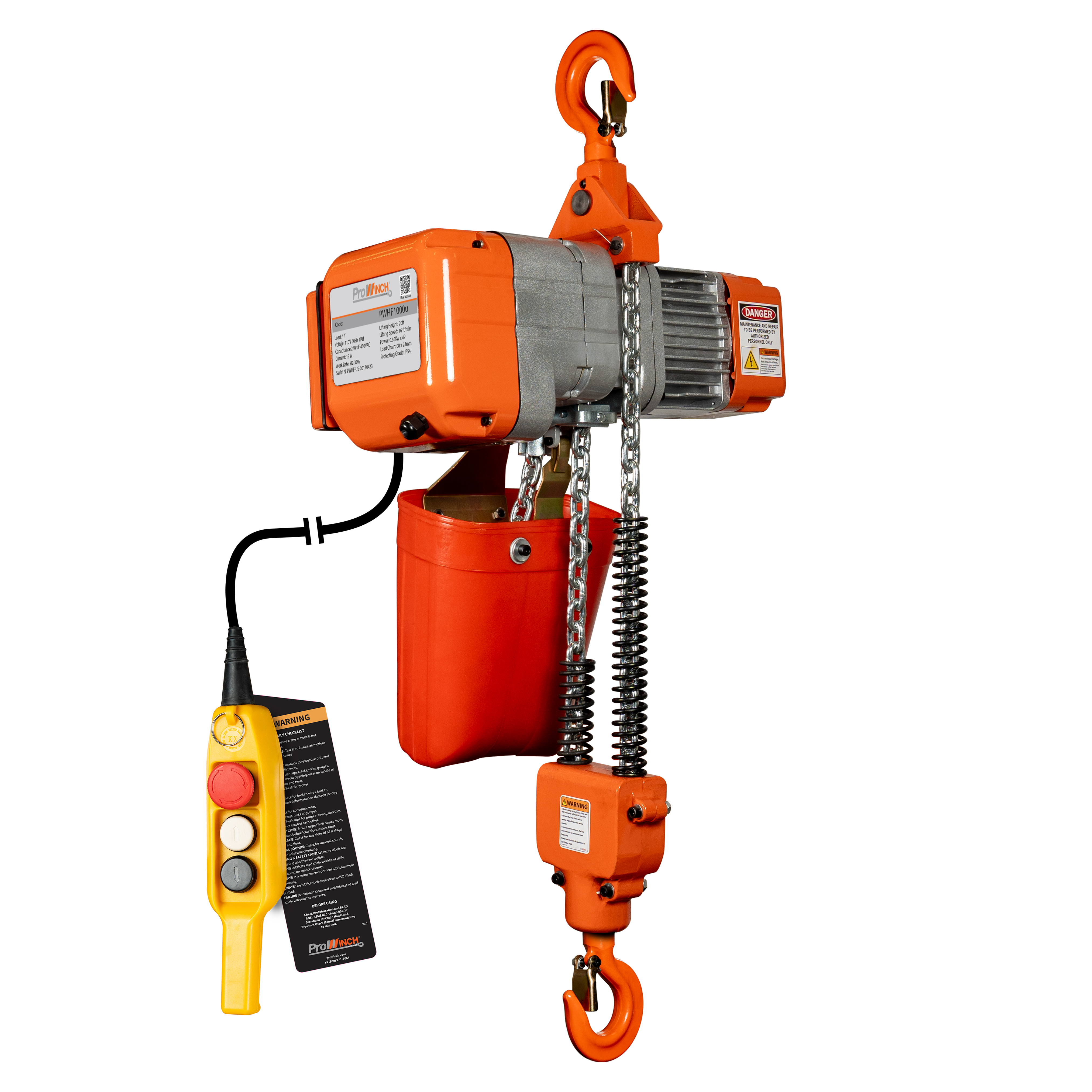 Machinery Manufacturing, Winches and Hoists