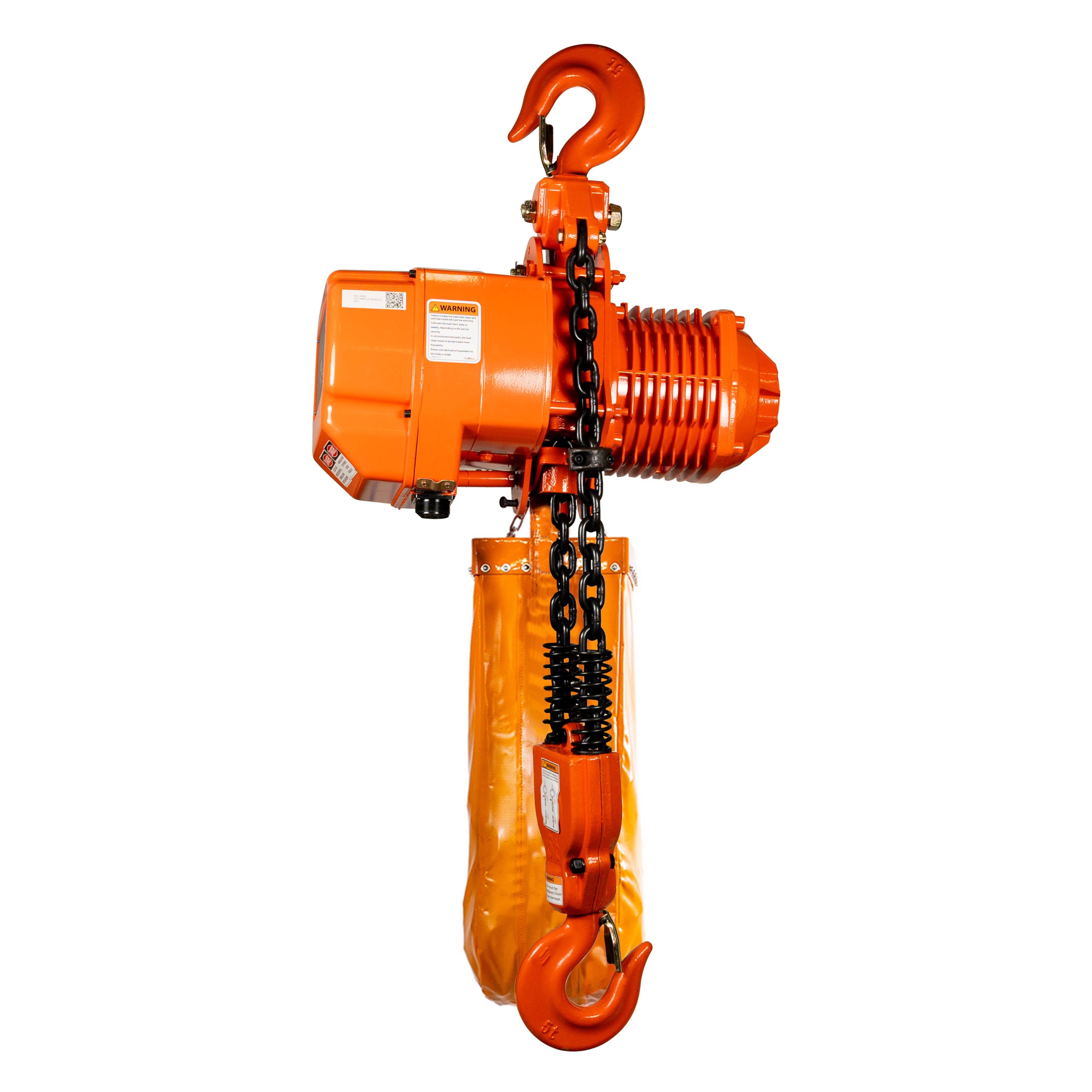 Prowinch 5 ton Electric Chain Hoist 2 Speeds 30 ft G100 Chain M4/H3 208~240/440~480V
